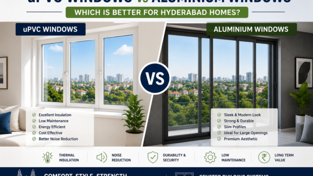uPVC Windows vs Aluminium Windows
