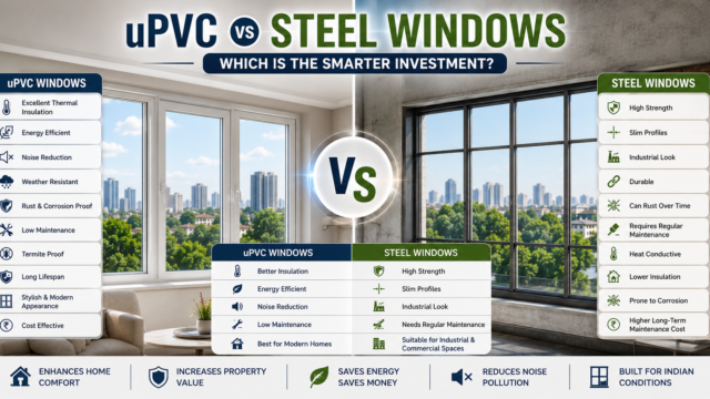 uPVC vs Steel Windows