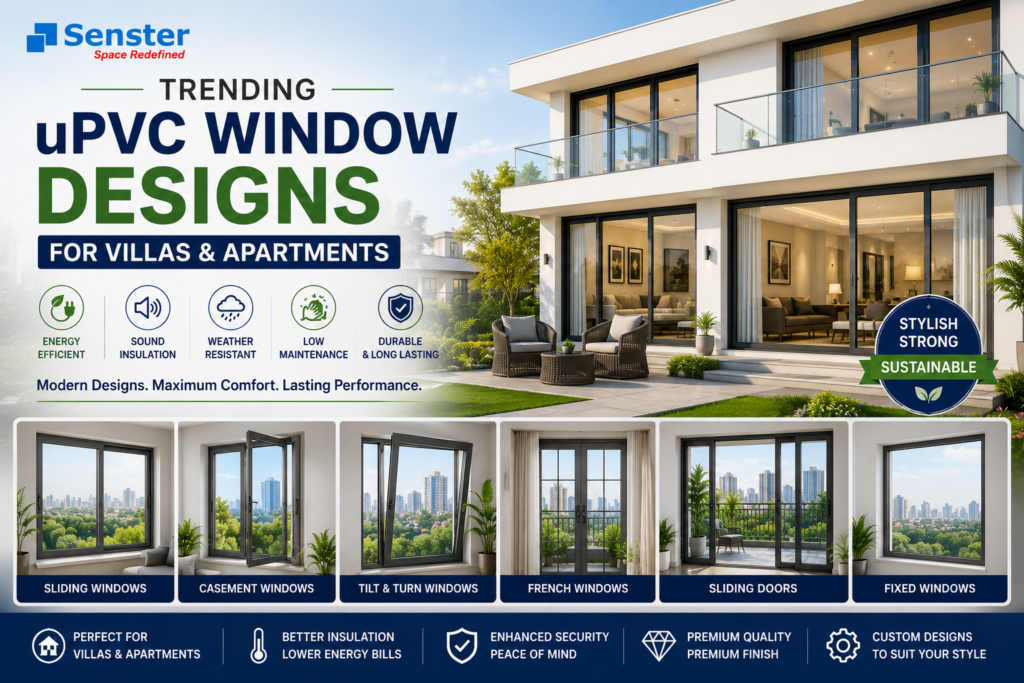Trending uPVC Window Designs