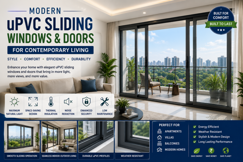 uPVC Sliding Windows and Doors