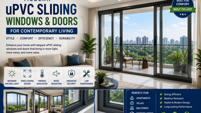 uPVC Sliding Windows and Doors