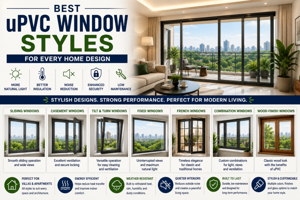 Best uPVC Window Styles