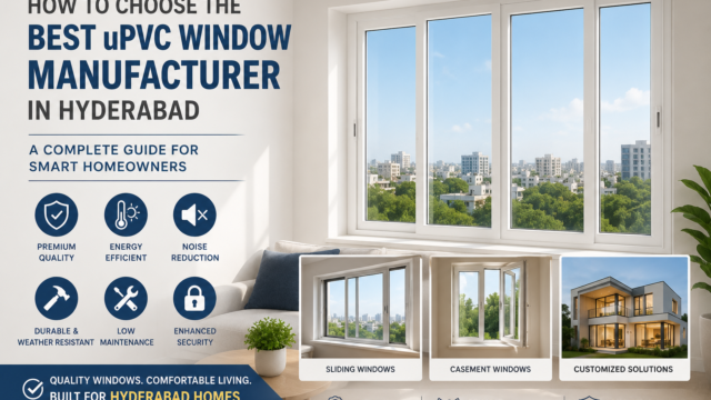 Best uPVC Window Manufacturers