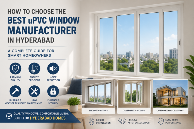 Best uPVC Windows and Doors in Hyderabad for Modern Homes