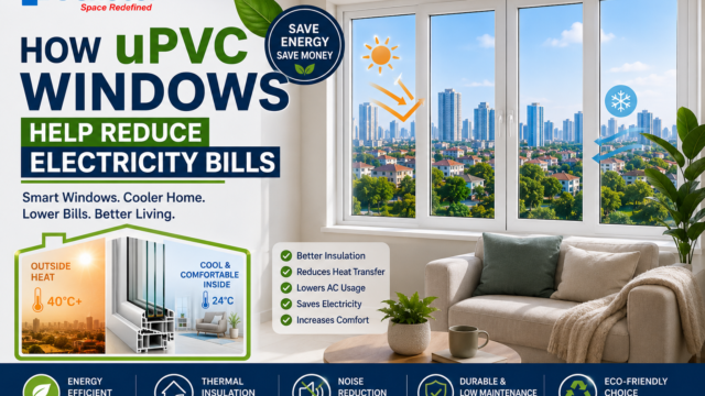 uPVC Windows Help Reduce Electricity Bills