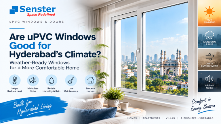 Are uPVC Windows Good for Hyderabad’s Climate?