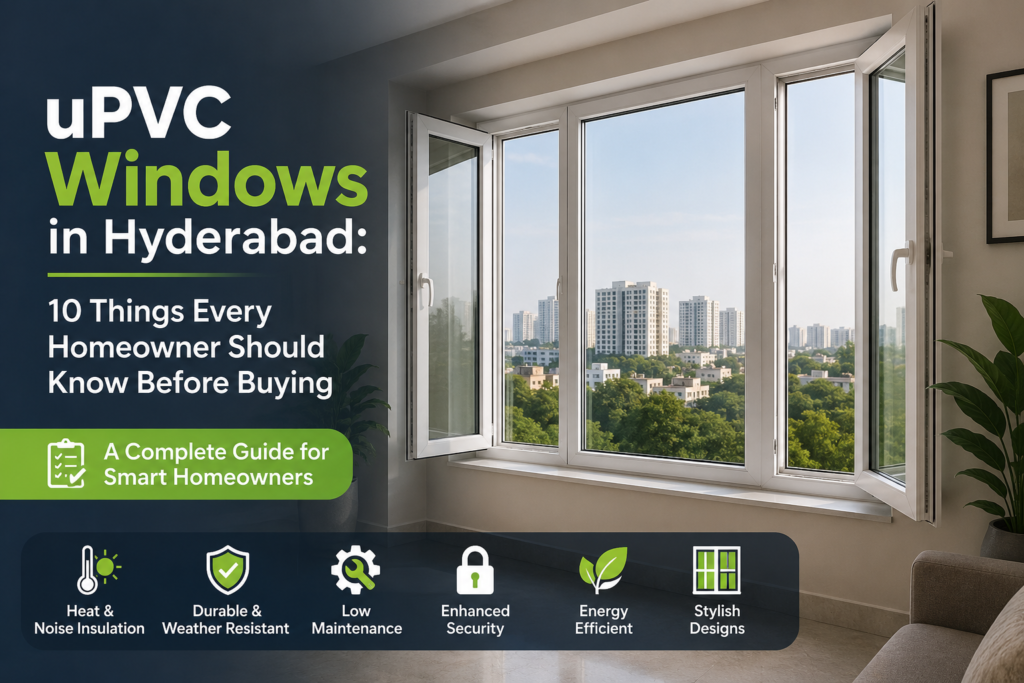 uPVC Windows in Hyderabad