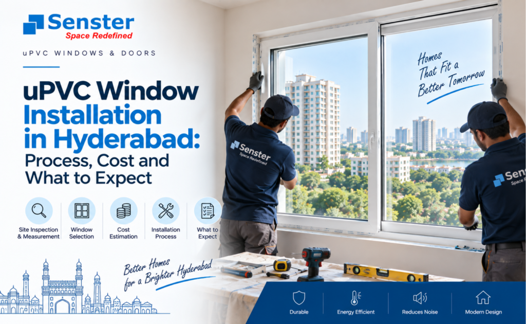 uPVC window installation